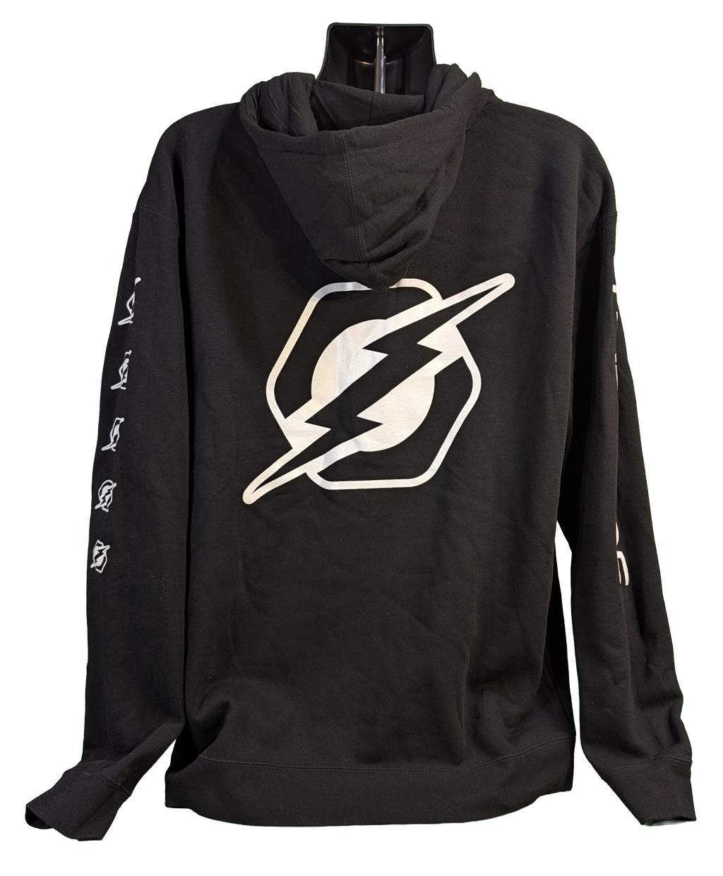 Black Zip up Hoodie