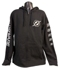 Black Zip up Hoodie