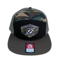 Camo 7-Panel Leatherette