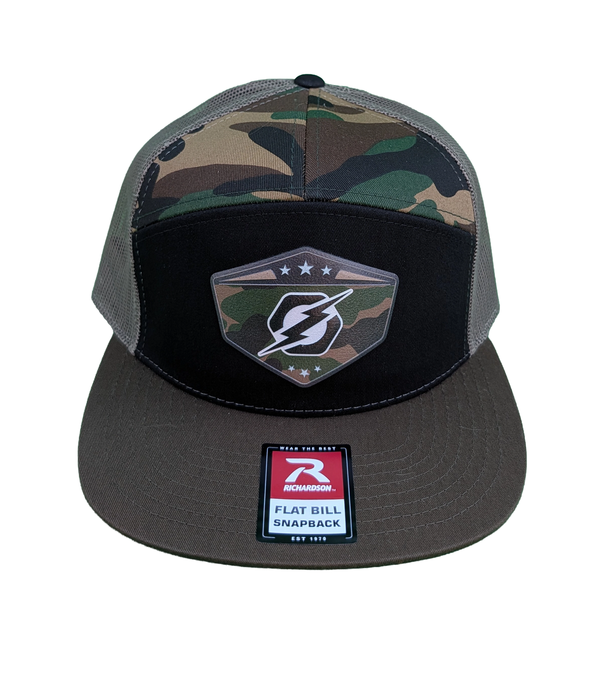 Camo 7-Panel Leatherette